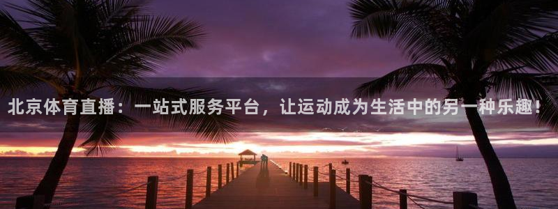 360体育足球直播平台：北京体育直播：一站式服务平台，让运动成为生活中的另一种乐趣！
