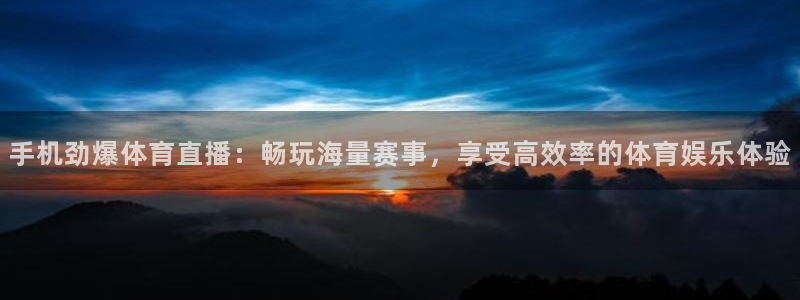 雨燕360体育直播nba：手机劲爆体育直播：畅玩海量赛事，享受高效率的体育娱乐体验